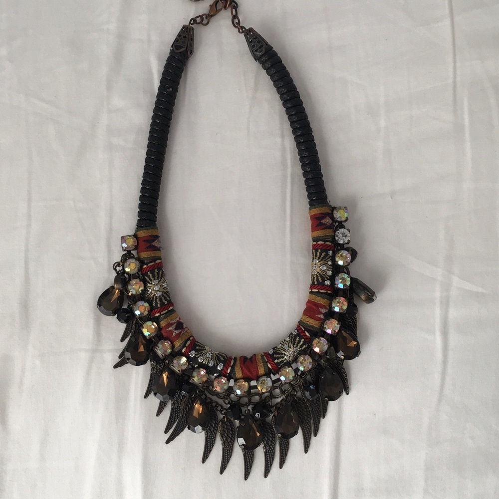 Chunky bold Zara “Statement” necklaces.